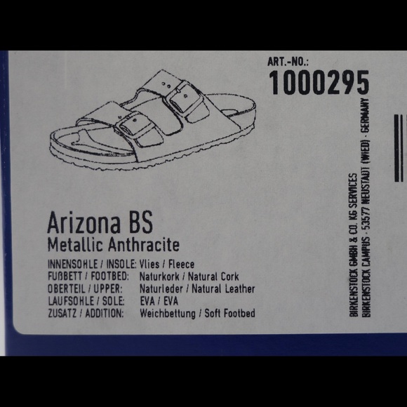 [1000295] Birkenstock Arizona BS (Metallic Anthr) - Picture 6 of 6